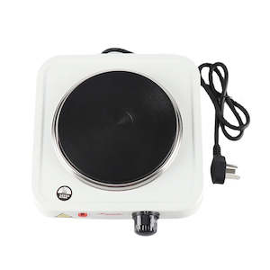 Cooktops: Single Hot Plate Portable Electric Stove for Coffee Makers White 1000W