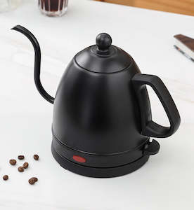 Electric Gooseneck Kettle Black 800ML 1000W