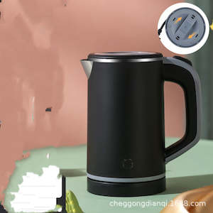 800ML Electric Hot Water Kettle Black 600W