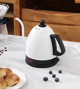 Shopping Ideas: Electric Gooseneck Kettle White 800ML 1000W