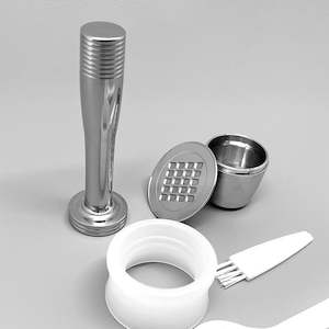Bundle Selection: Reusable Nespresso Capsule Refillable Square Holes Capsule Bundle