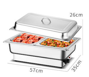 Chafing Dishes: Electric chafing Dishes 9L with 2 Food Pans
