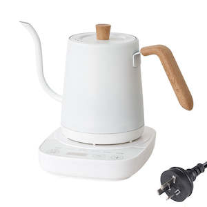 Electric Gooseneck Kettle Temperature Control 800ML White