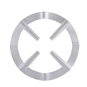 Moka Pots: Silver Moka Pot Stove Stand Ring, Iron Universal – 13cm