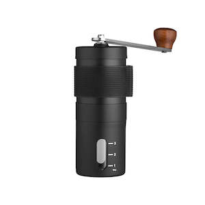 Coffee Grinders: Manual Coffee Grinder Stainless Steel Black