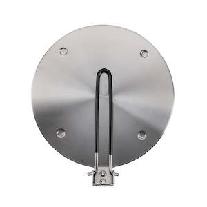 Induction Plate: Induction Plate with Foldable Handle 24cm
