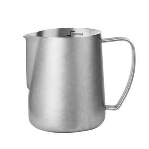 Milk Jug: 600ML Milk Frothing Jug – Polished Finish with Measurement Marks