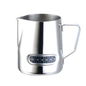 Milk Frothing Jug with Built-In Thermometer 900ML