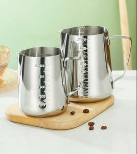 Stainless Steel Milk Frothing Jug 2000ML