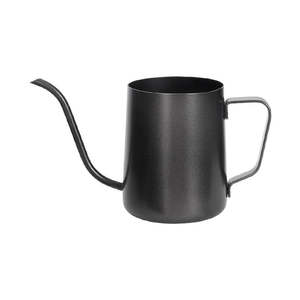 Gooseneck Kettles: 350ml Stainless Steel Gooseneck Coffee Kettle Black