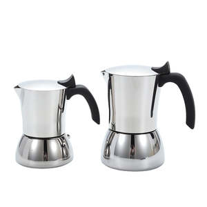 Moka Pots: 450ML Stainless Steel Moka Pot Coffee Maker
