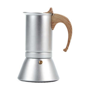 Induction-Compatible Aluminium Moka Pot 300ML