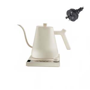 Electric Gooseneck Kettle Beige 600ML 1000W
