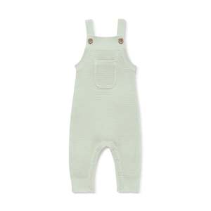 Sale: Knit Pocket Overalls | Sage