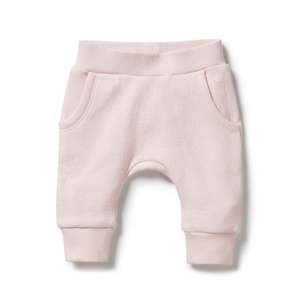 Sale: Organic Cotton Quilted Pant | Pink