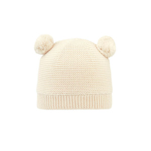 Toshi: Organic Beanie Snowy | Feather