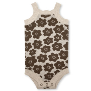 Grown: Knitted Singletsuit | Flower Drum (LUCKY LAST!)