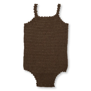 Hand Crochet Bodysuit | Mud