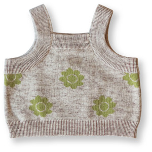 Grown: Pansy Top | Lime & Marle (LUCKY LAST!)