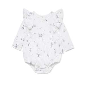 Organic Cotton Grace Bubble Romper | Floral (LUCKY LAST!)