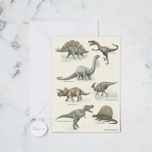 Dinosaurs | Greeting Card