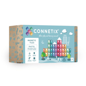 Connetix: Connetix | Pastel Rectangle Pack - 24pc