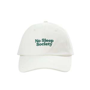 No Sleep Society OG Cap - Cream | White Fox & Co