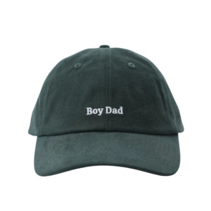 No Sleep Society Boy Dad Cap - Green | White Fox & Co