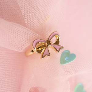 Jewellery: Lauren Hinkley | Pink Bow Ring