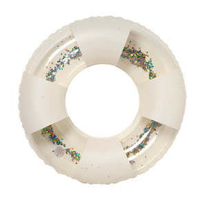 New: Sunnylife Mini Tube Pool Ring | Cotton Candy Stripe