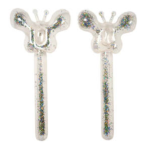 New: Sunnylife Kids Inflatable Noodles | Cotton Candy Glitter (Set of 2)