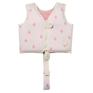 Sunnylife Kids Swim Vest 2–3 Years | Strawberry Sunshine