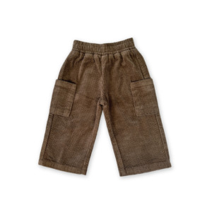 Grown: Grown Organic Cord Pocket Pant | Espresso