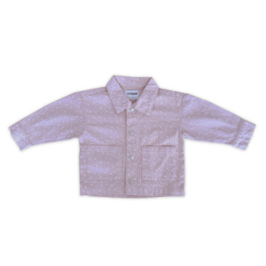 Grown | Organic Bloom Denim Shirt Jacket