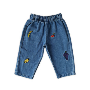 Grown | Organic Fruit Salad Denim Pants