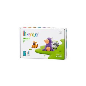 Hey Clay: Hey Clay Animals Cow, Doggie & Sheep | 6 Cans