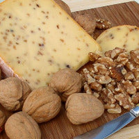 Gouda: Walnut Gouda 140 grams