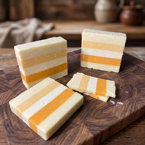 English Cheeses: Five Counties Layered Cheese
