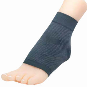 MATRIX COMPRESSION FOOT SLEEVE CHARCOAL (PAIR)