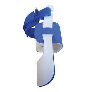 Foot Toe: Hallux Valgus Night Splint - White