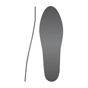 CARBON FIBRE FOOT PLATE CONTOURED