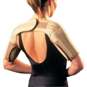 Shoulder Supports: Neoprene Shoulder Brace - Beige