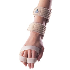 Wrist Stabilisers Moderate: OPP4182 WRIST-HAND SPLINT WITH MOLDED METAL PALMAR STAY FOR POSITIONING