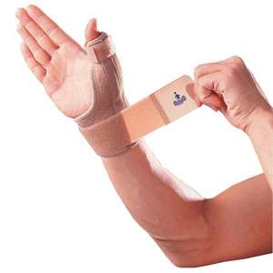 Wrist Thumb 1: OPP1289 WRIST THUMB SUPPORT WITH THREE REMOVABLE METAL SPLINTS