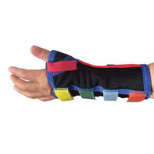 Thumb: Paediatric Wrist/Thumb Splint - Multi Coloured