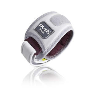Elbowe: PUSH MED ELBOW BRACE EPI ONE SIZE - BLUE/GREY