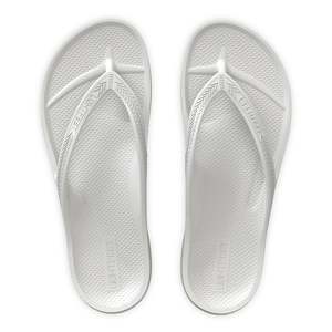 LIGHTFEET ARCH SUPPORT JANDALS - WHITE