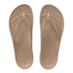 LIGHTFEET ARCH SUPPORT JANDALS - LATTE