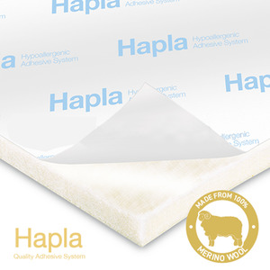 Felts Padding: HAPLA GOLD PURE WOOL ADHESIVE FELT (4 PACK)