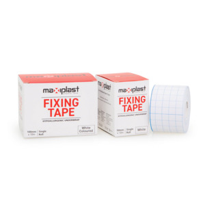 Fixation Tapes: MAXIPLAST HYPOALLERGENIC ADHESIVE UNDERWRAP TAPE